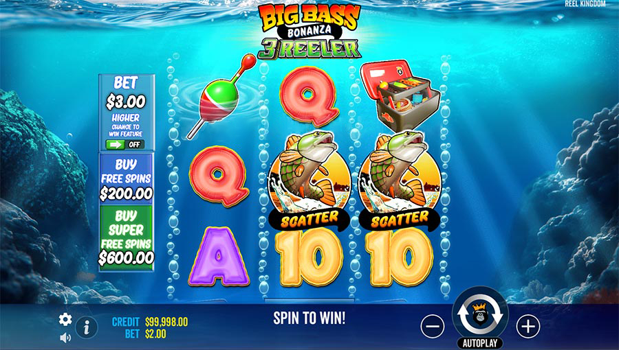 Big Bass Bonanza 3 Reeler